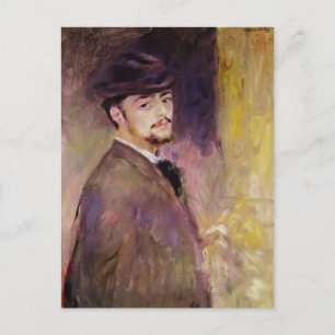 Pierre Renoir - Selbstportrait im Alter von 35 Jah Postkarte