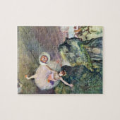 Pierre Renoir - Tanz an Bougival puzle Puzzle (Horizontal)