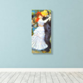 Pierre Renoir - Tanz im Bougival Leinwanddruck (Insitu (Holzboden))