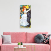 Pierre Renoir - Tanz im Bougival Leinwanddruck (Insitu (Wohnzimmer))
