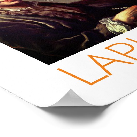 Pierre-Simon Laplace Poster (Ecke)