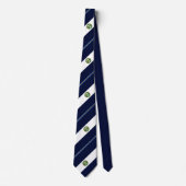 Pierre (South Dakota) Stadtflagge Neck Tie Krawatte (Vorderseite)