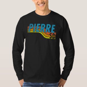 Pierre South Dakota Vintag 70er 80er Retro Style M T-Shirt
