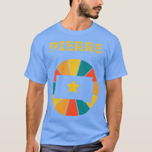 Pierre South Dakota Vintag Distressed Souvenir 1 T-Shirt