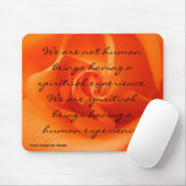 Pierre Teilhard de Chardin Mousepad (Mit Mouse)
