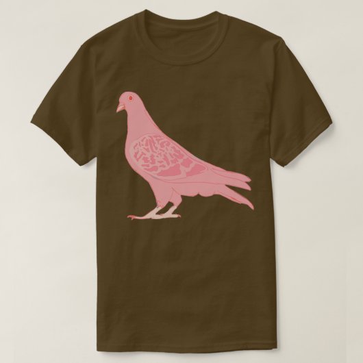 Pierre the Pink Pigeon T-Shirt (Design vorne)