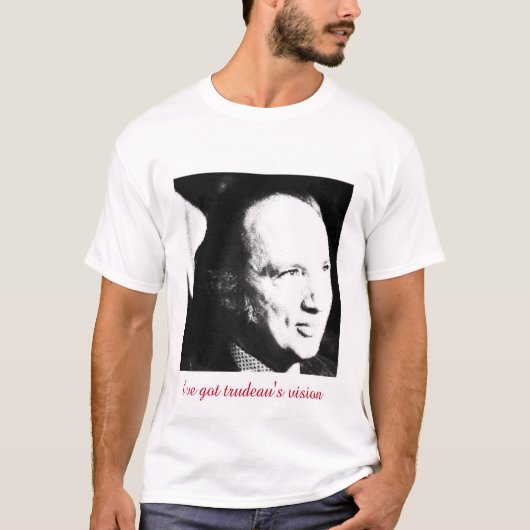 Pierre Trudeau T-Shirt (Vorderseite)