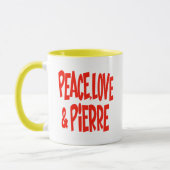 Pierre und Abbot Slogan Tasse (Links)