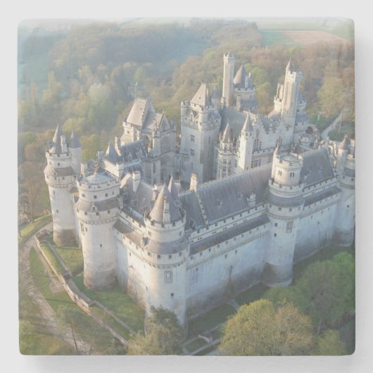 Pierrefonds Schloss Steinuntersetzer (Vorderseite)