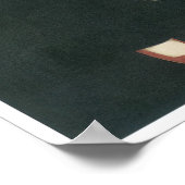 Pierrepont Edward Lacey und sein Hund, Gun, 1832 Poster (Ecke)