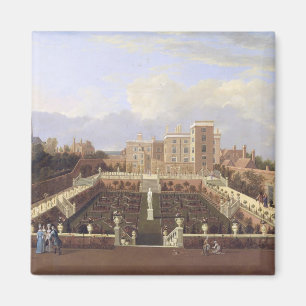Pierrepont Haus, Nottingham, c.1708-13 (Öl auf Ca Magnet