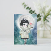 Pierrette Under the Icy Moon Postkarten (Stehend Vorderseite)