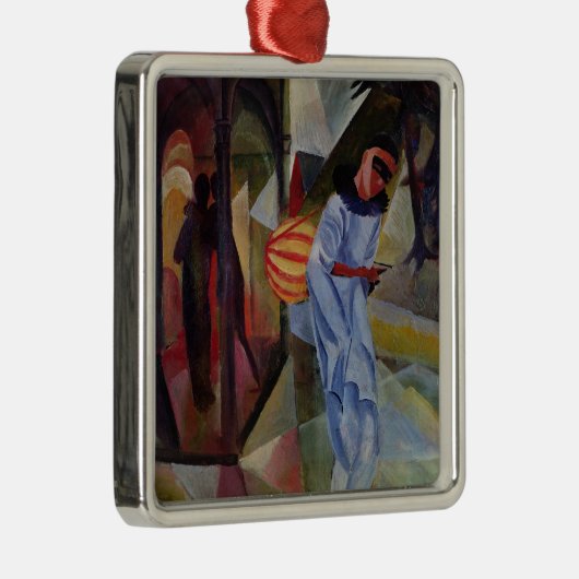 Pierrot, 1913 silbernes ornament (Rechts)