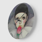 Pierrot 1980er große wanduhr (Winkel)