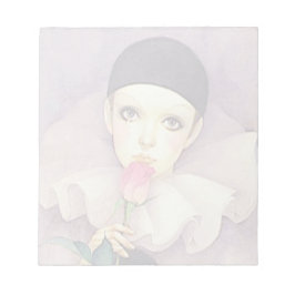 Pierrot 1980er notizblock