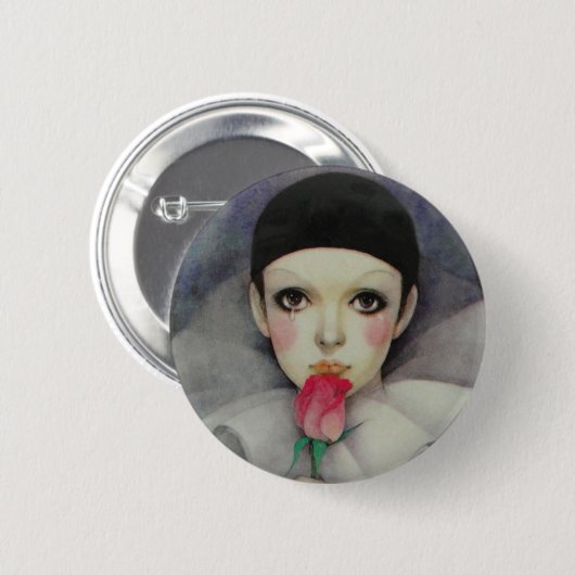 Pierrot 1980s Button (Vorne & Hinten)