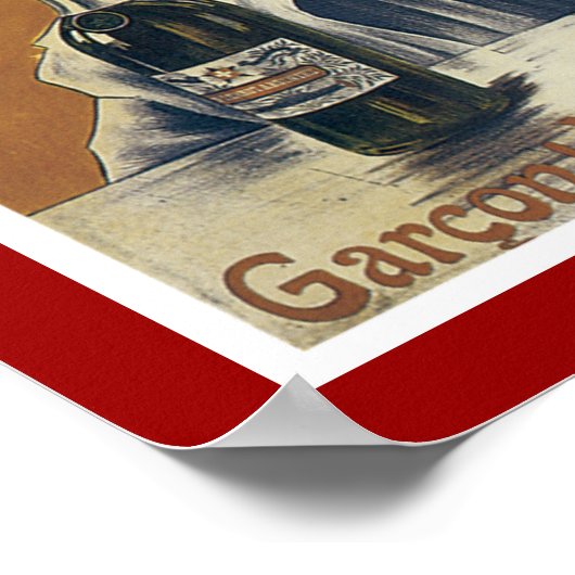 Pierrot Absinthe Poster (Ecke)