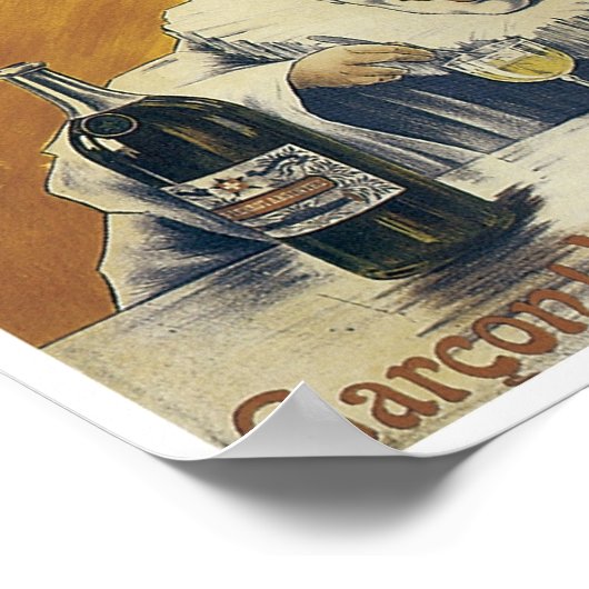 Pierrot Absinthe Poster (Ecke)