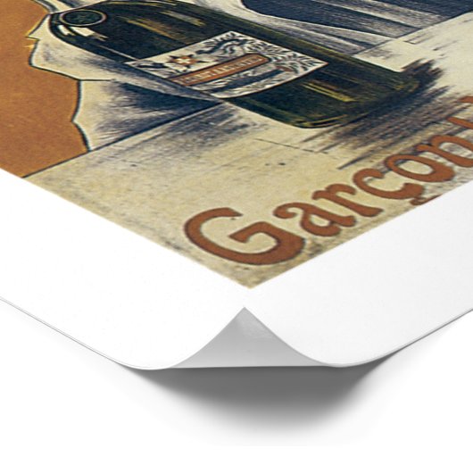 Pierrot Absinthe Poster (Ecke)