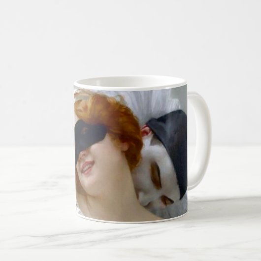 Pierrot and Columbine - Guillaume Seignac Kaffeetasse (VorderseiteRechts)