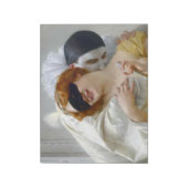 Pierrot and Columbine - Guillaume Seignac Notizblock (Rotiert)