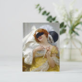 Pierrot and Columbine - Guillaume Seignac Postkarte (Stehend Vorderseite)