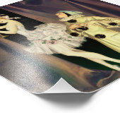 "Pierrot and Columbine" von FX Leyendecker Fotodruck (Ecke)