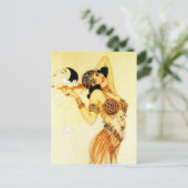 "Pierrot and Salome" von Raphael Kirchner Postkarte (Stehend Vorderseite)