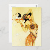 "Pierrot and Salome" von Raphael Kirchner Postkarte (Vorne/Hinten)