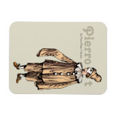 Pierrot by Hans Peter Hansen CC0176 Magnet (Horizontal)