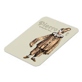 Pierrot by Hans Peter Hansen CC0176 Magnet (Linke Seite)