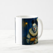Pierrot Clown Kaffeetasse (VorderseiteRechts)