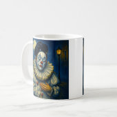 Pierrot Clown Kaffeetasse (Vorderseite Links)