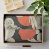 "Pierrot Deflation" Art Deco von Jose Carlos Seidenpapier (Geschenk)