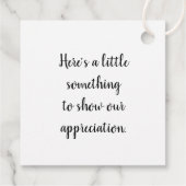 Pierrot Doll Geschenkanhänger (Rückseite)