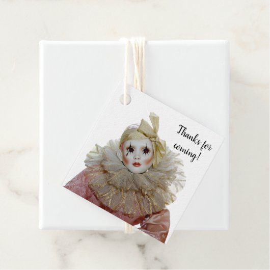 Pierrot Doll Geschenkanhänger (Beispiel)