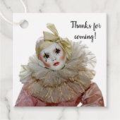 Pierrot Doll Geschenkanhänger (Vorderseite)