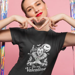 Pierrot Französischer Clown Valentinstag Vintage 1 T-Shirt