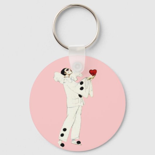 Pierrot-Liebe Schlüsselanhänger (Rückseite)