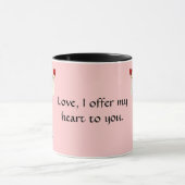 Pierrot-Liebe Tasse (Zentrum)