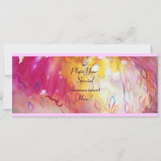 PIERROT MIT CAT / Mardi Gras Masquerade Party Einladung (Rückseite)