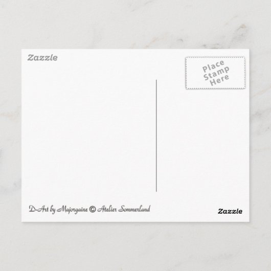 Pierrot Postkarte (Rückseite)