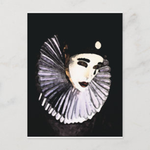 Pierrot Postkarte