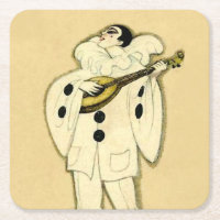 Pierrot Serenades a Crescent Moon von Sophia Chios