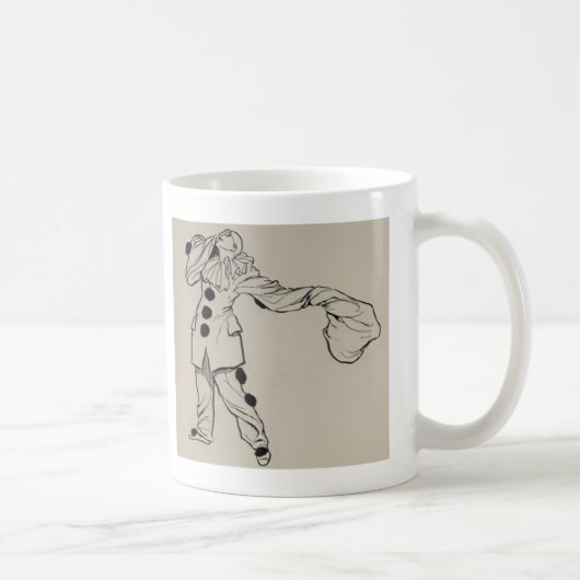 Pierrot-Tasse Kaffeetasse (Rechts)