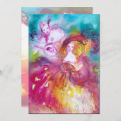 PIERROT UND ARLECCHINA ANKÜNDIGUNG (Vorne/Hinten)