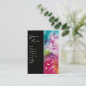 PIERROT UND ARLECCHINA /Musik,Dekoration,Theaterkü Visitenkarte (Stehend Vorderseite)