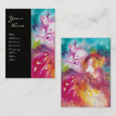 PIERROT UND ARLECCHINA /Musik,Dekoration,Theaterkü Visitenkarte (Vorne/Hinten)