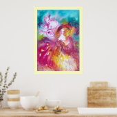 Pierrot und Arlecchina Poster (Küche)