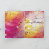 PIERROT UND ARLECCHINA Romantischer Geburtstag Karte (Innenseite)